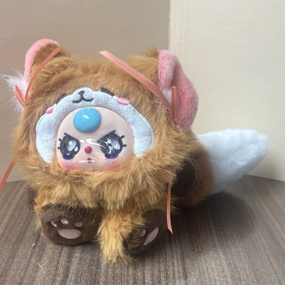 Baby Three Pencil Case Brown Fox Special Eyes!